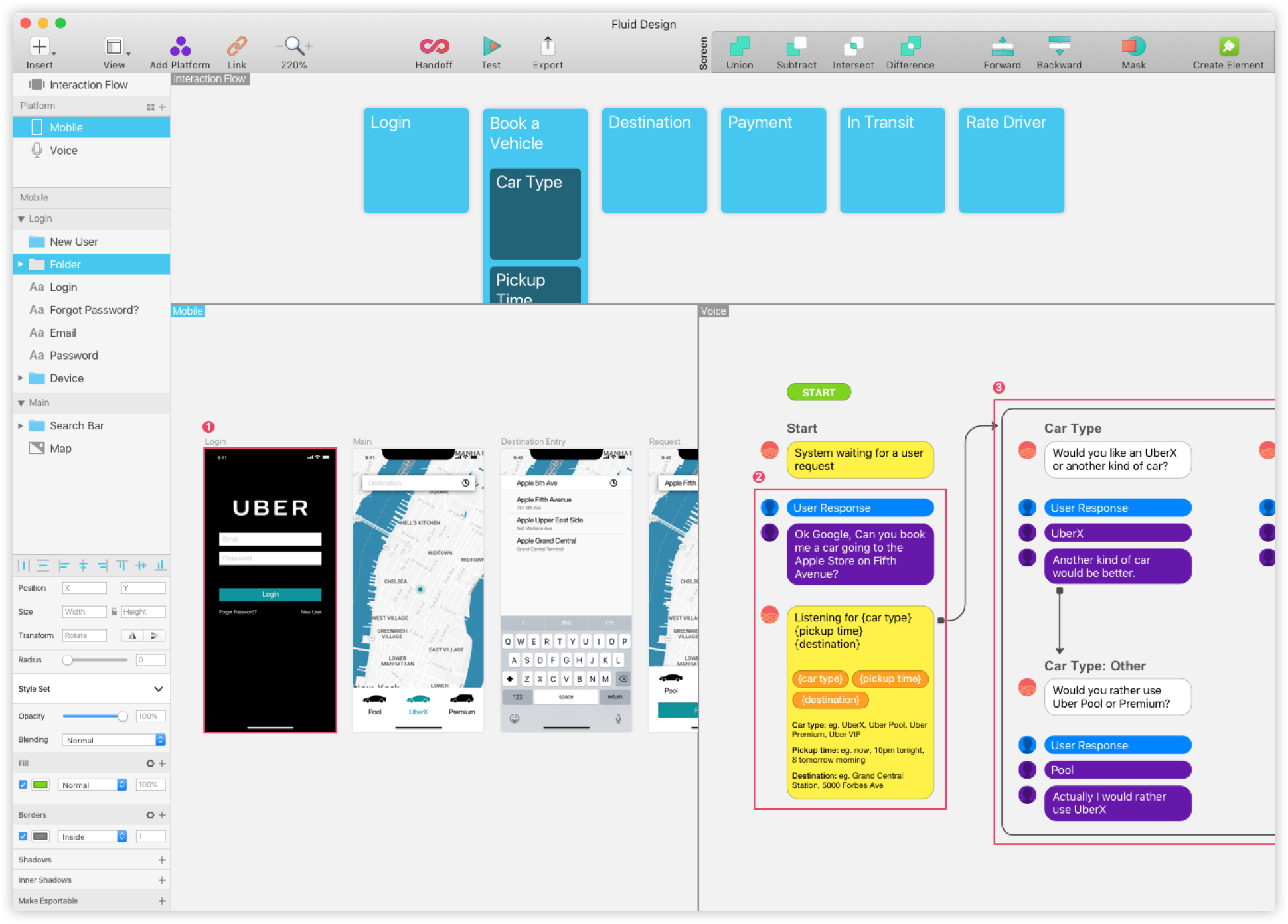 Handoff Interface